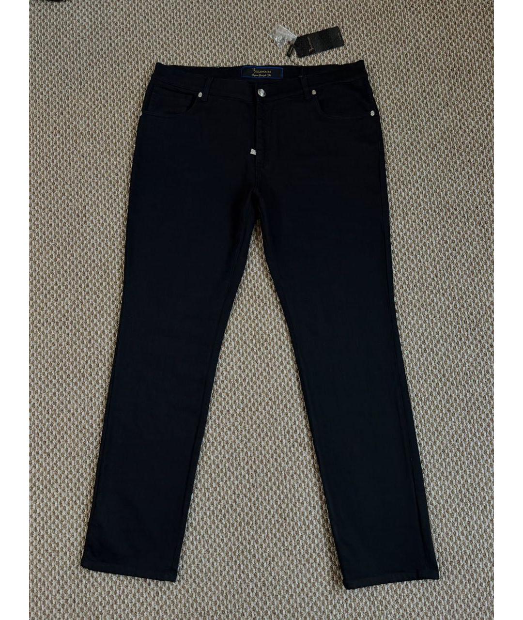 BILLIONAIRE Черные хлопко-эластановые джинсы, фото 3