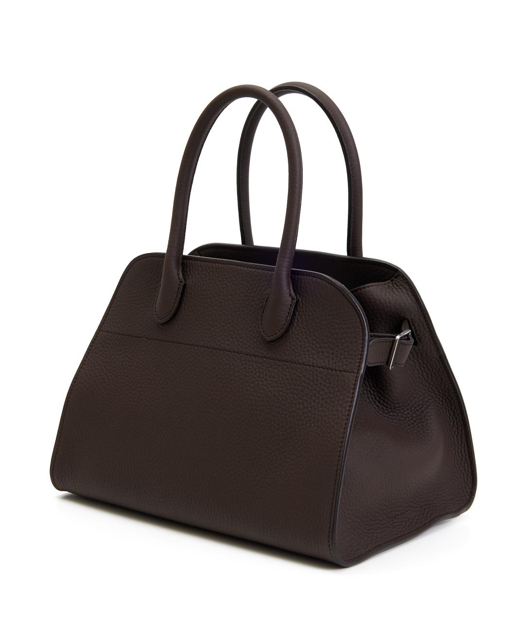 THE ROW Коричневая кожаная сумка через плечо, фото 2