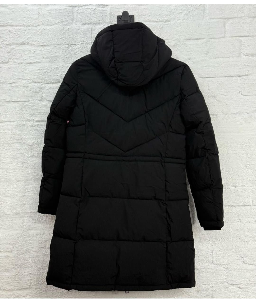 DKNY Черный полиэстеровый пуховик, фото 2