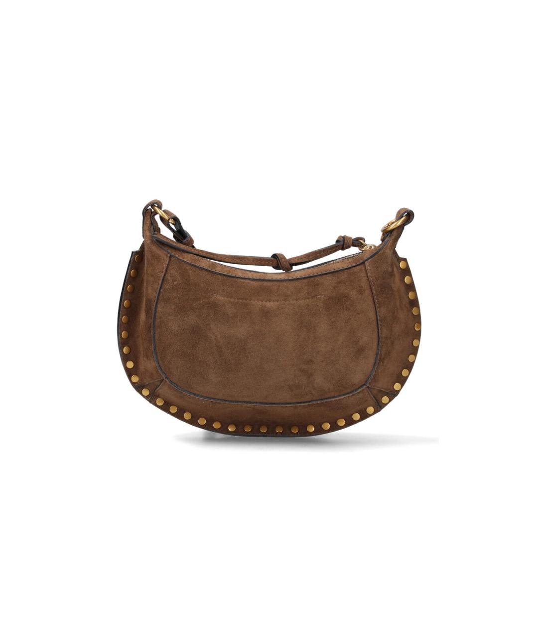 ISABEL MARANT Коричневая замшевая сумка через плечо, фото 3