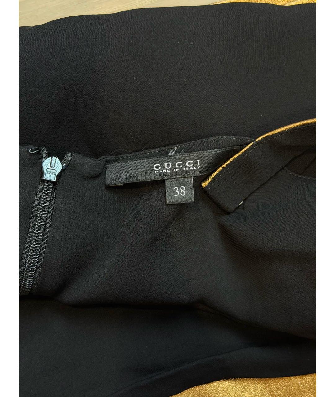 GUCCI Черная блузы, фото 3