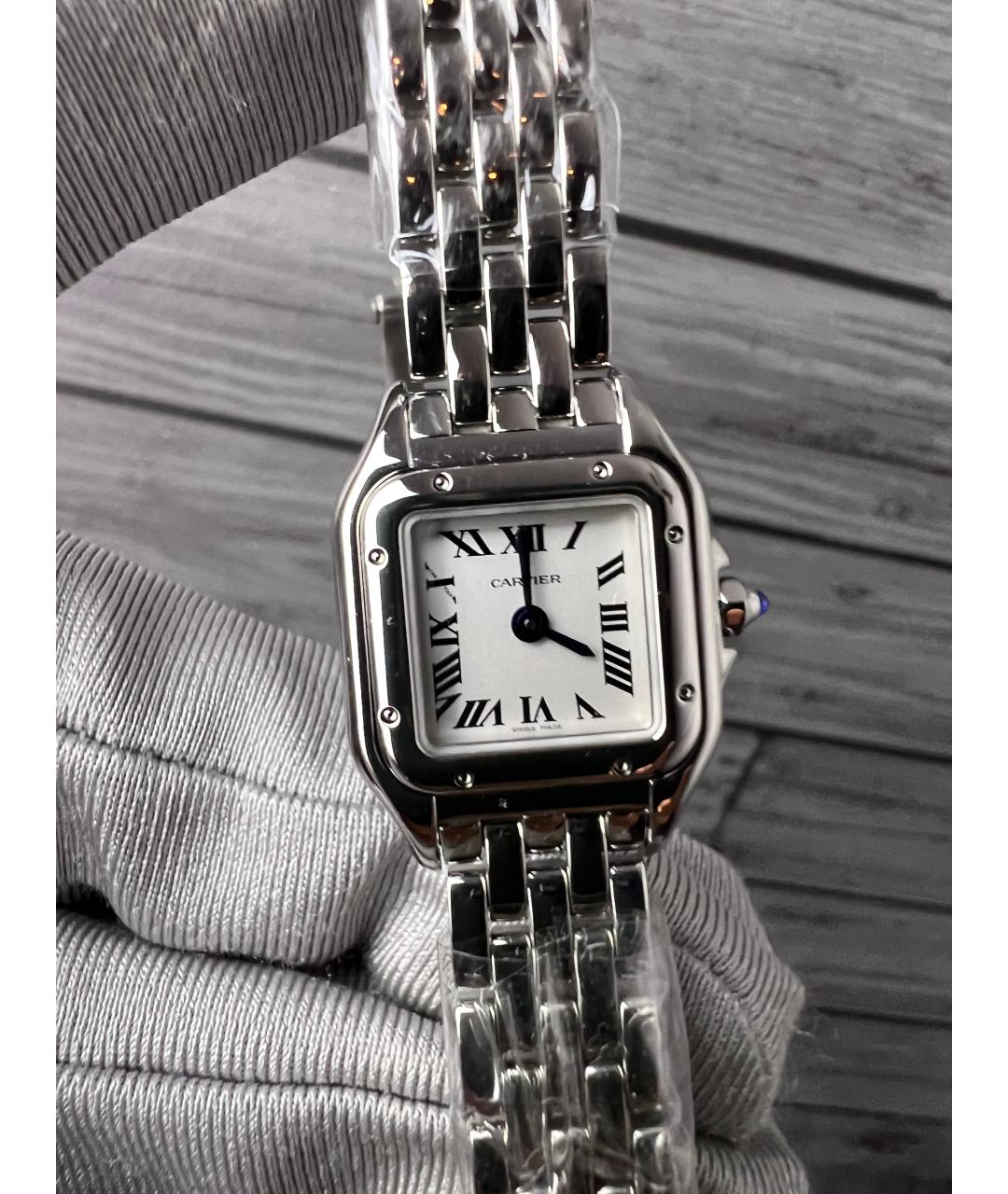 CARTIER Серебряные часы, фото 4