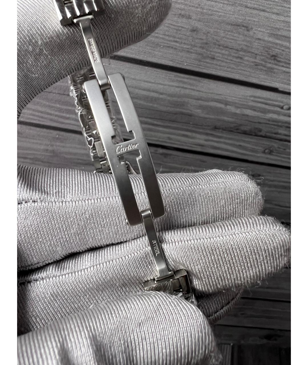 CARTIER Серебряные часы, фото 7