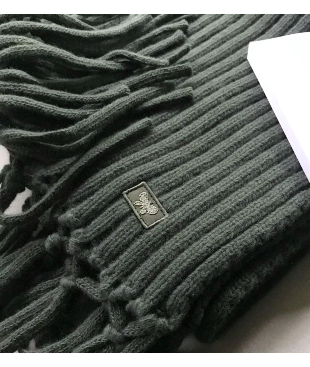 WEEKEND MAX MARA Зеленая шерстяная шапка, фото 7