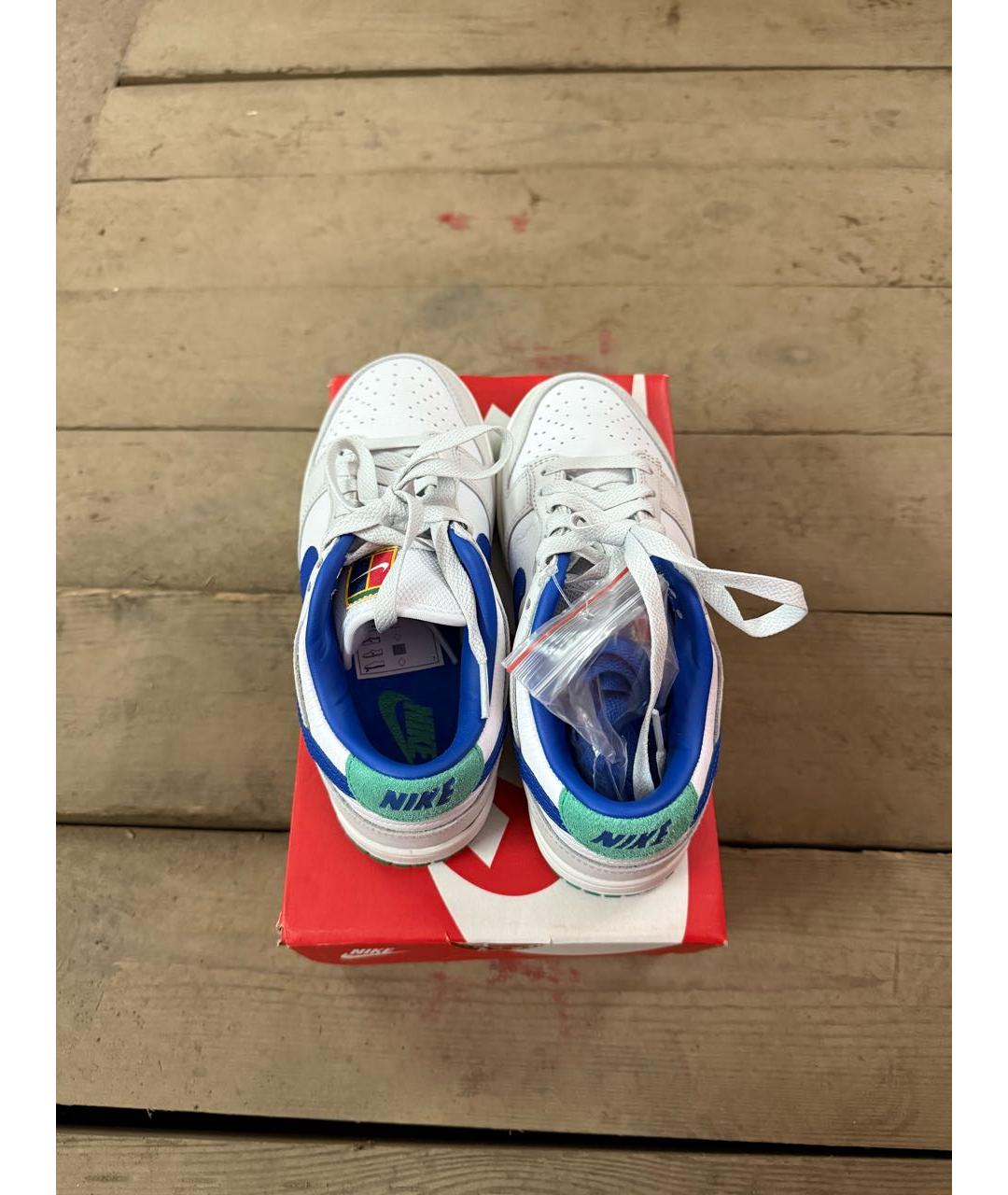 NIKE Белые кожаные кеды, фото 3