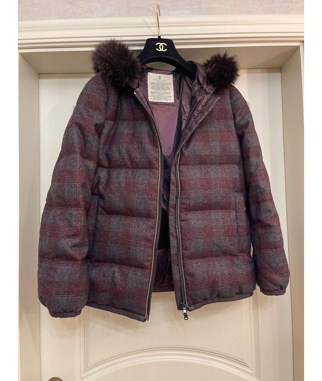 BRUNELLO CUCINELLI Мульти шерстяной пуховик, фото 2