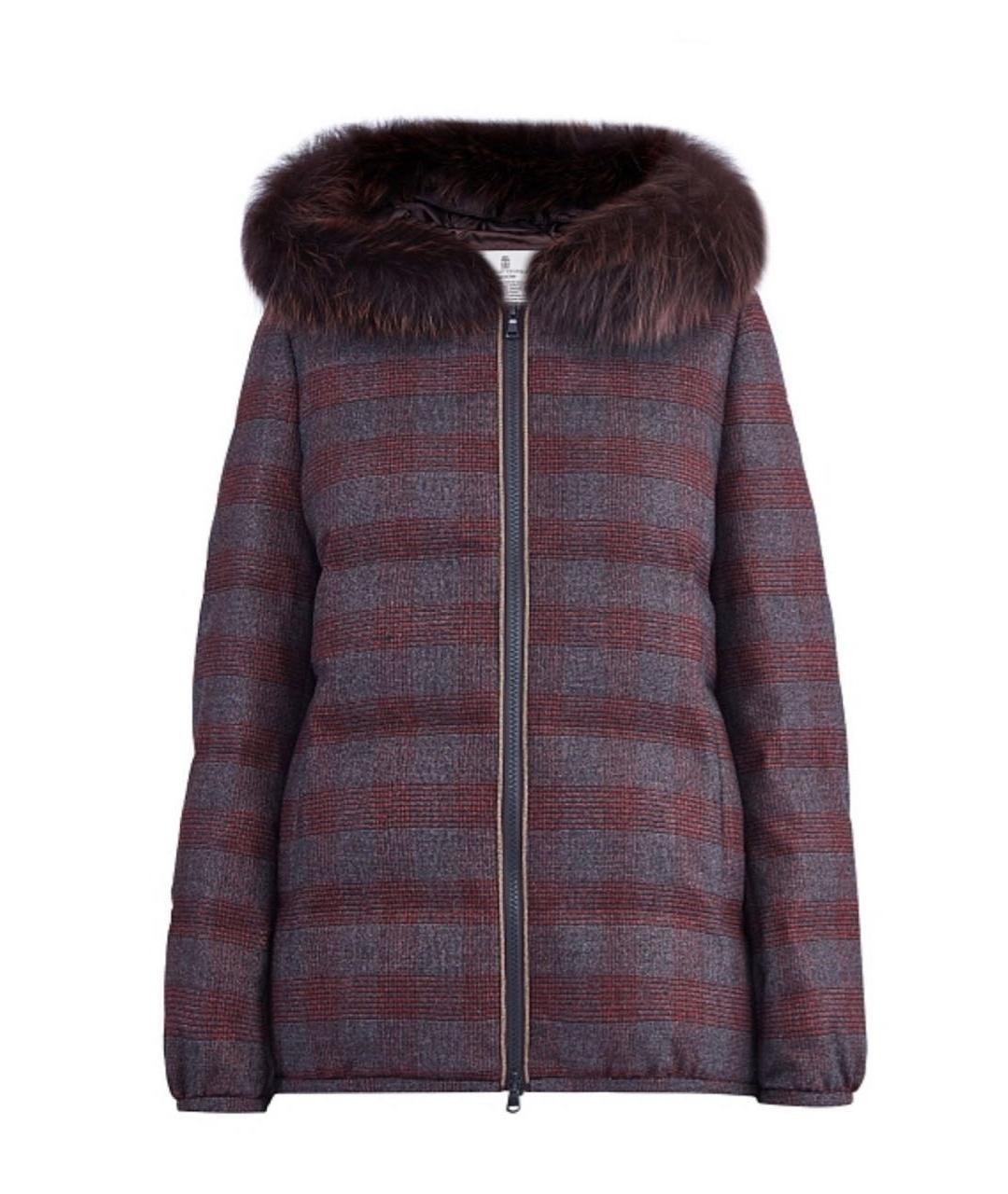 BRUNELLO CUCINELLI Мульти шерстяной пуховик, фото 1