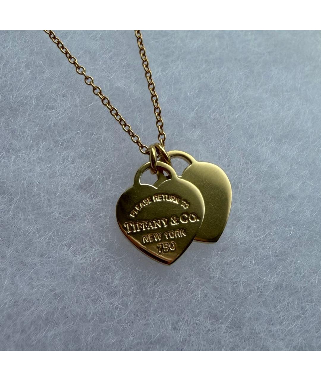 TIFFANY&CO Золотое колье из желтого золота, фото 8