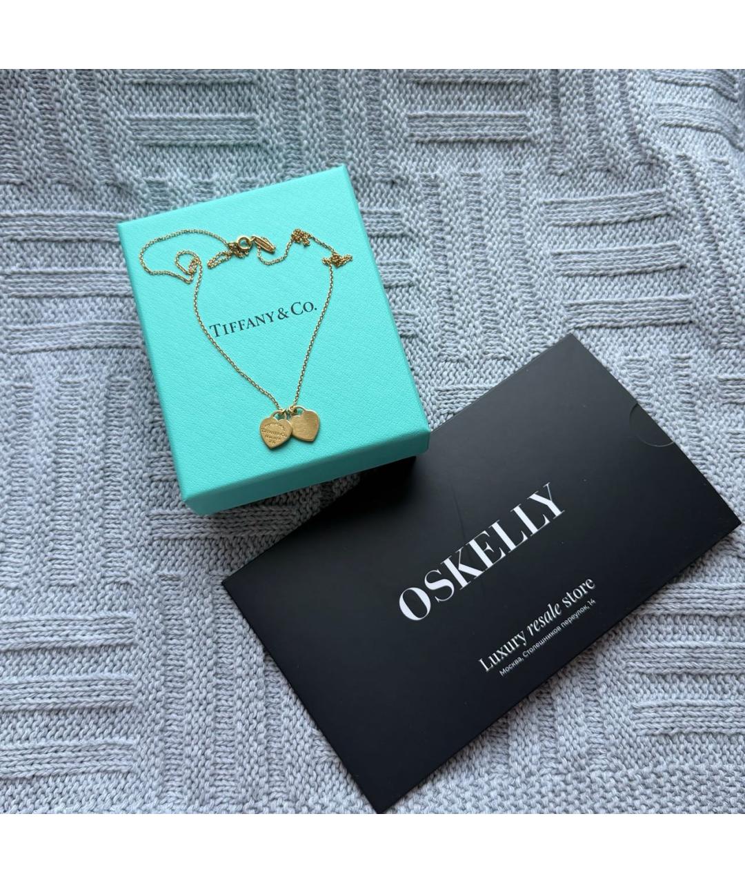 TIFFANY&CO Золотое колье из желтого золота, фото 2