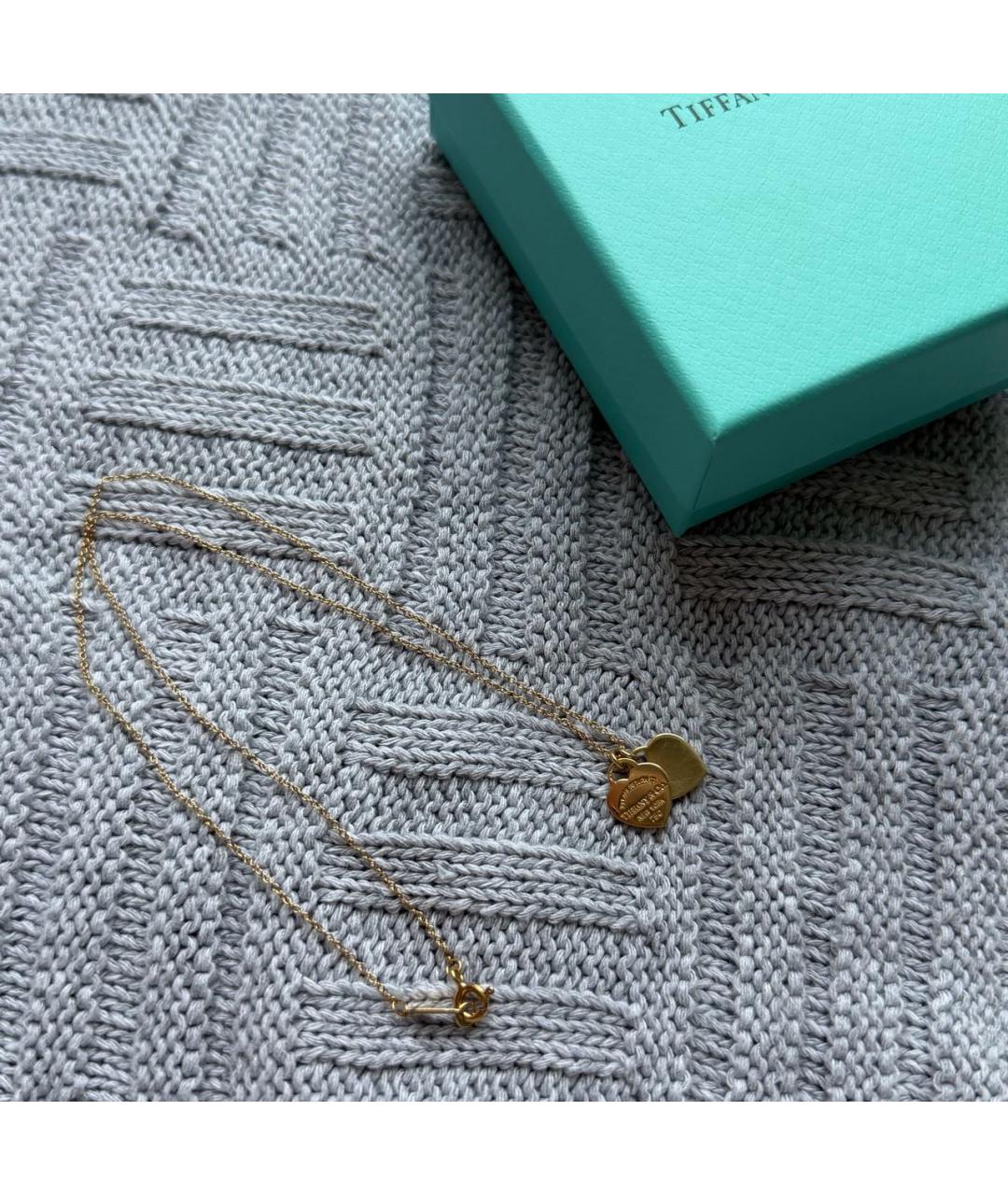 TIFFANY&CO Золотое колье из желтого золота, фото 7