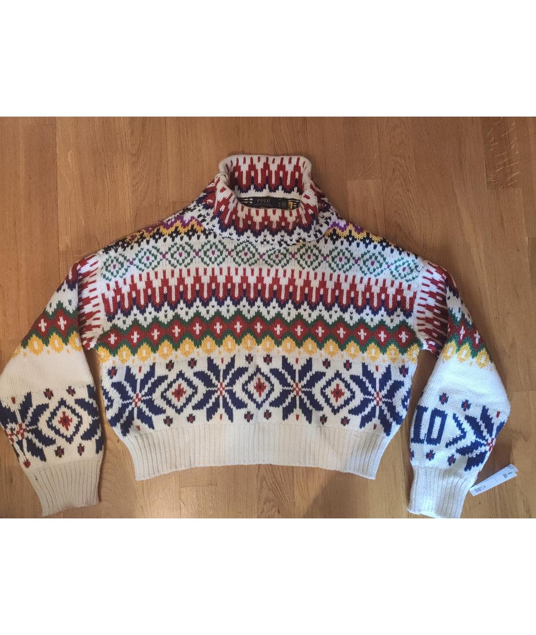 POLO RALPH LAUREN Мульти шерстяной джемпер / свитер, фото 7