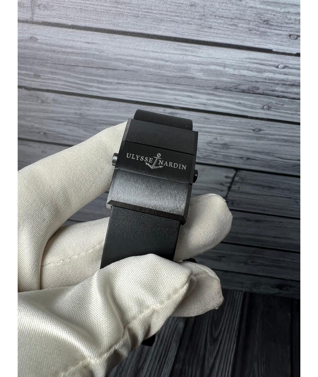 Ulysse Nardin Черные часы, фото 8