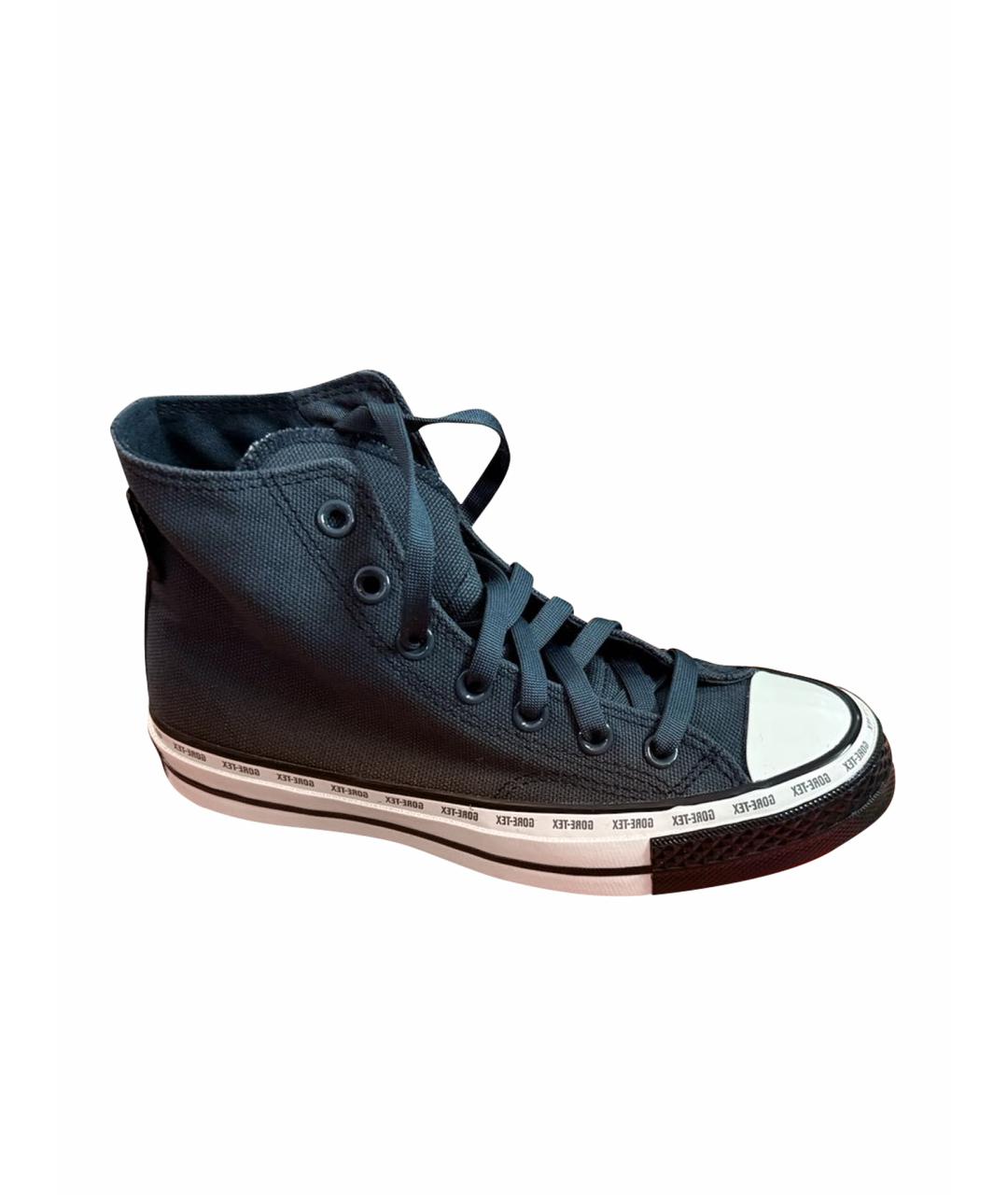 CONVERSE Антрацитовые текстильные кеды, фото 1