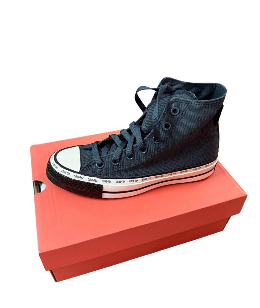 CONVERSE Антрацитовые текстильные кеды, фото 3