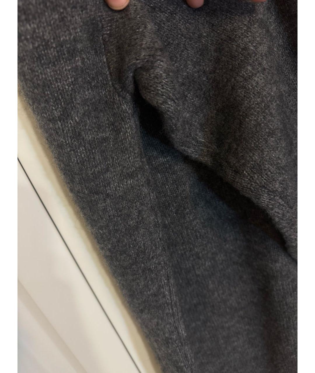 COS Антрацитовое шерстяное повседневное платье, фото 6