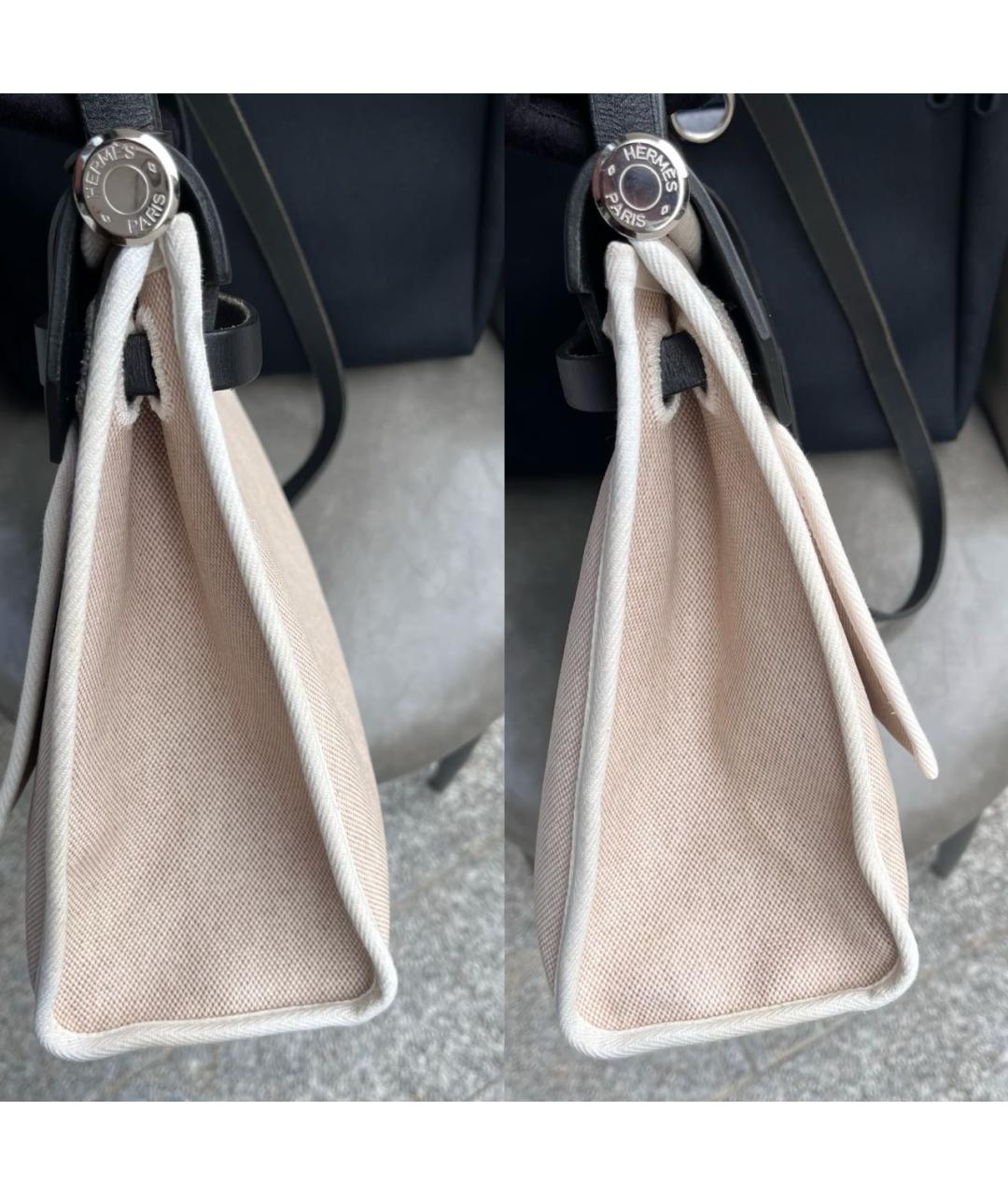 HERMES Черная кожаная сумка через плечо, фото 7