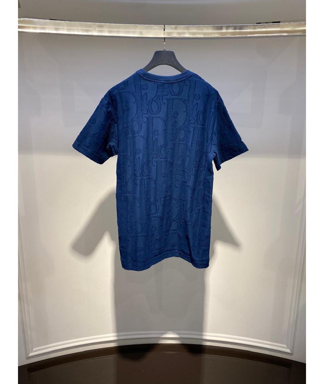 CHRISTIAN DIOR Синяя футболка, фото 2