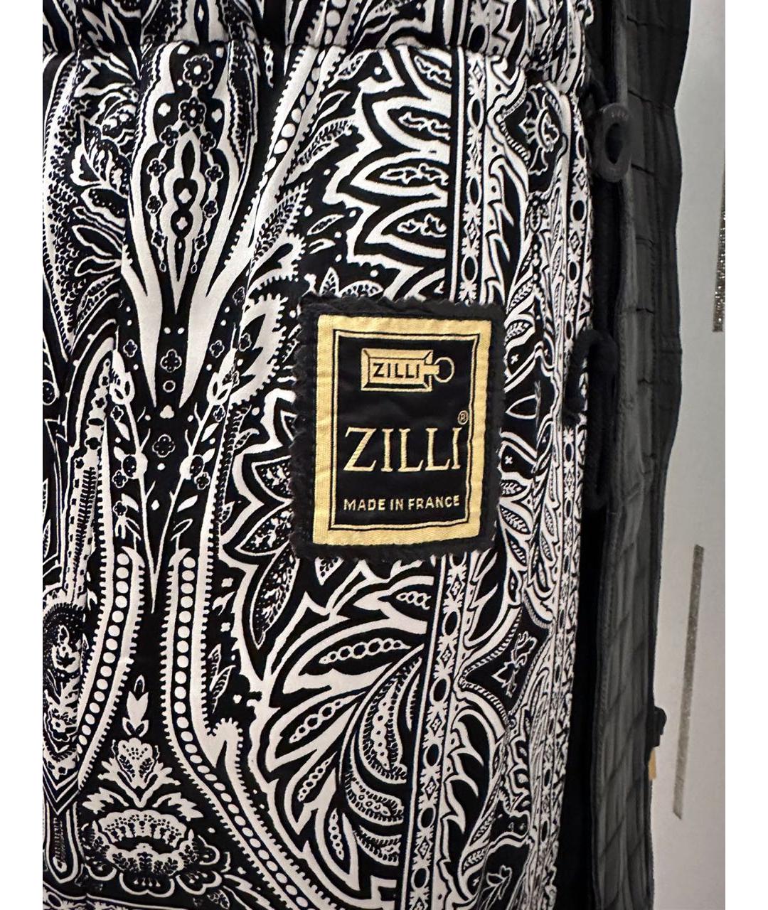 ZILLI Черная кожаная куртка, фото 3