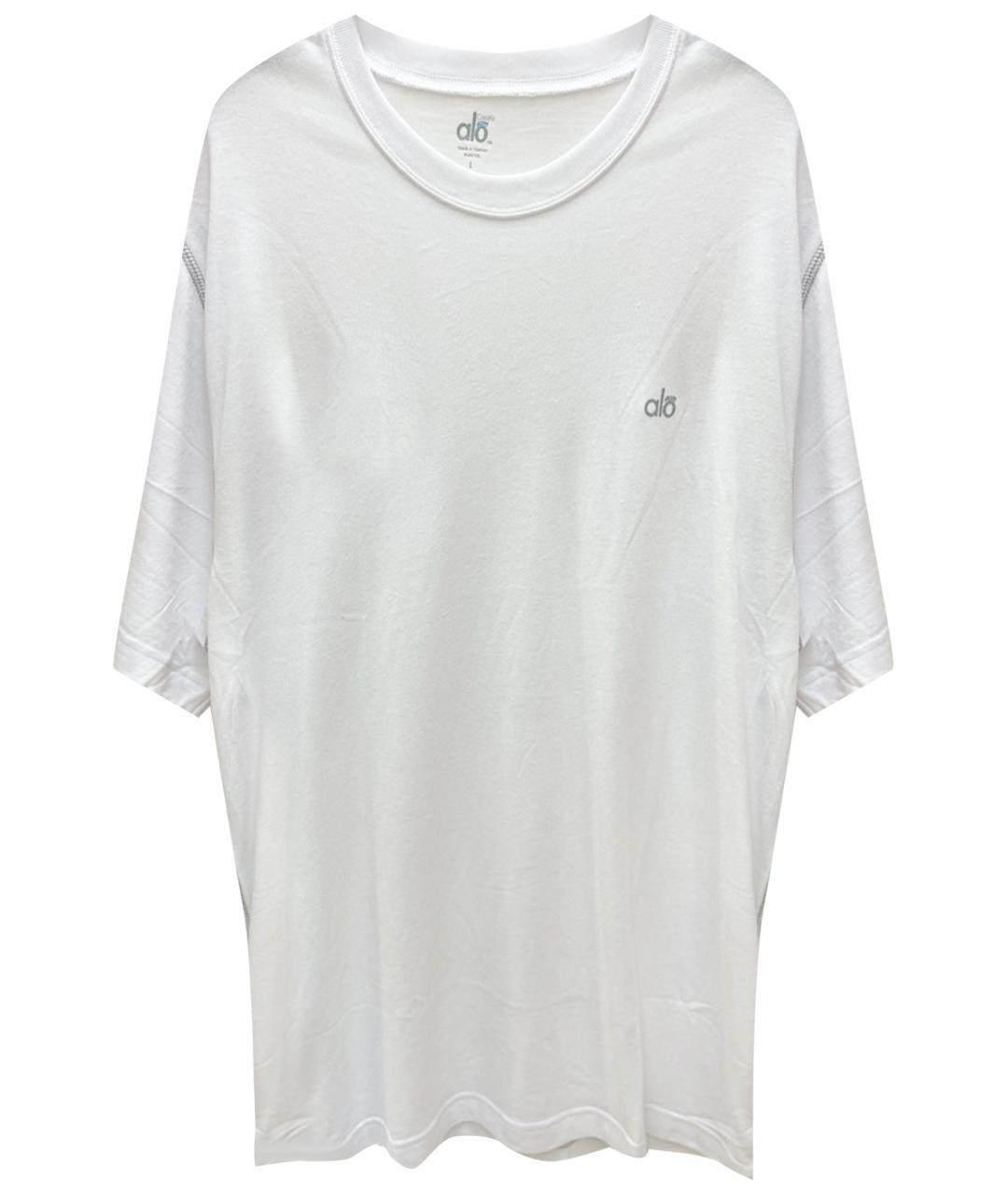 ALO YOGA Белая футболка, фото 1