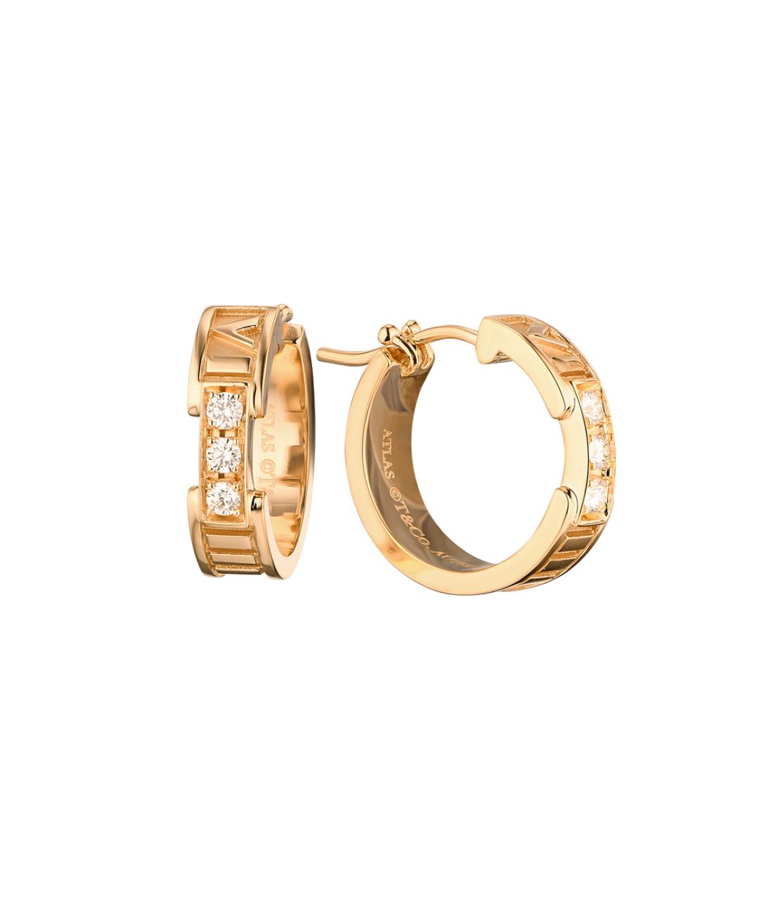 TIFFANY&CO Золотые серьги из розового золота, фото 1