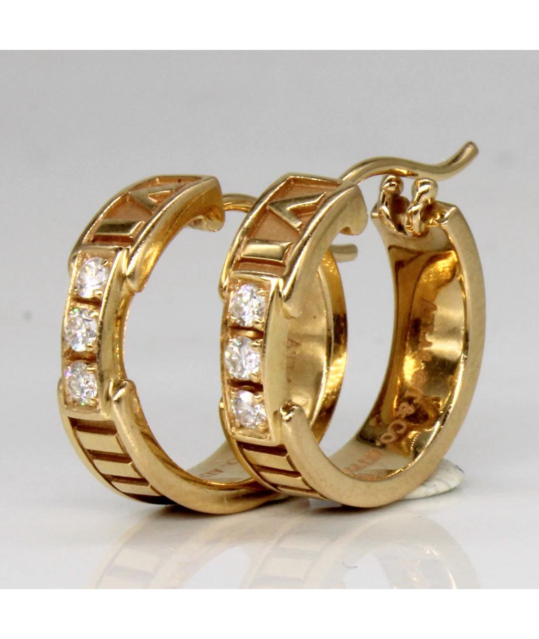 TIFFANY&CO Золотые серьги из розового золота, фото 3