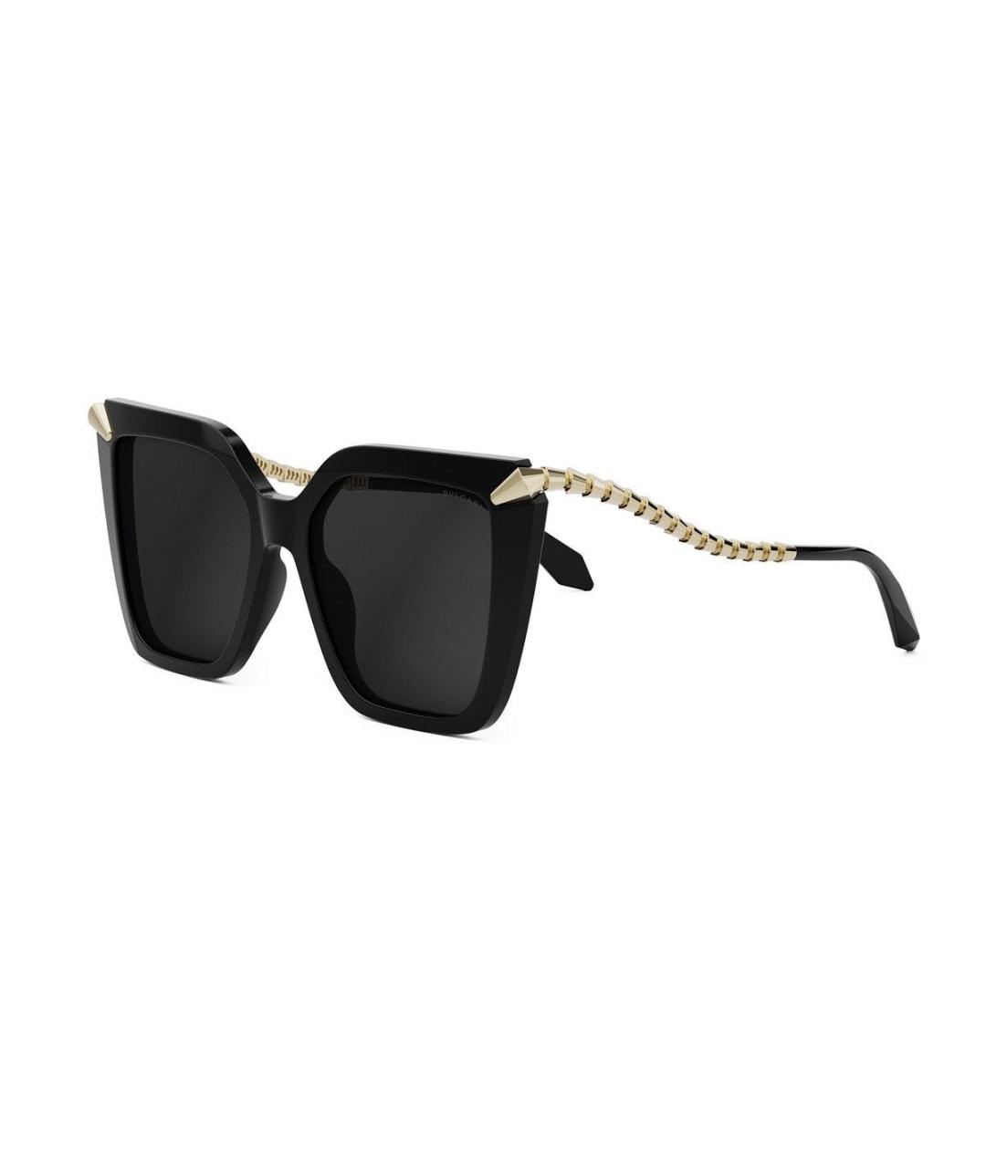 BVLGARI Черные солнцезащитные очки, фото 1