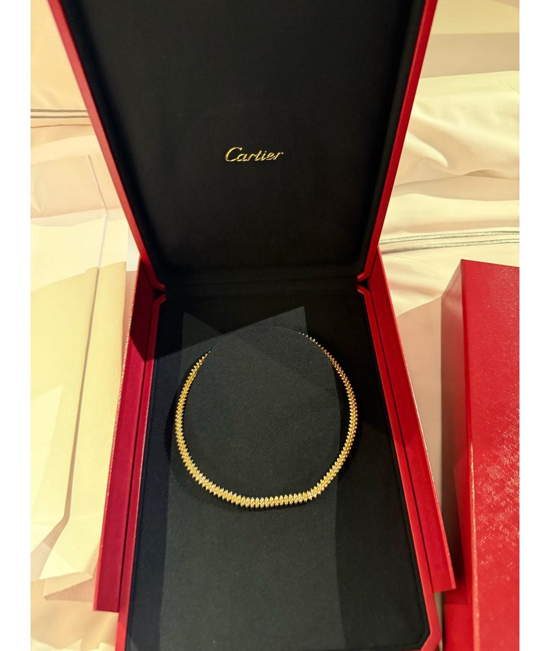 CARTIER Золотое колье из розового золота, фото 2