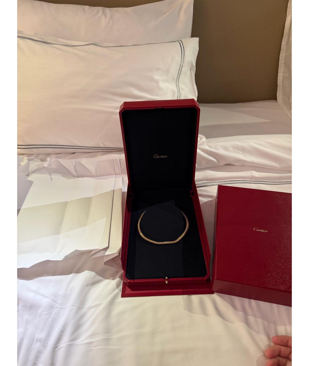 CARTIER Золотое колье из розового золота, фото 3