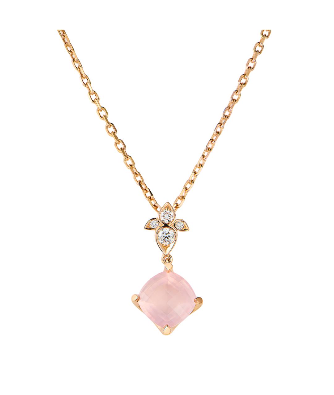 CARTIER Розовая подвеска из розового золота, фото 1