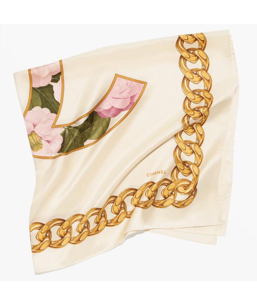 CHANEL Мульти шелковый платок, фото 4