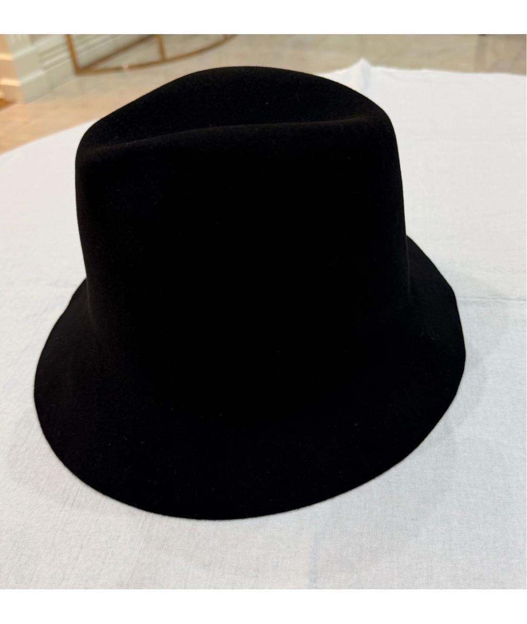 LORO PIANA Черная кашемировая шляпа, фото 8