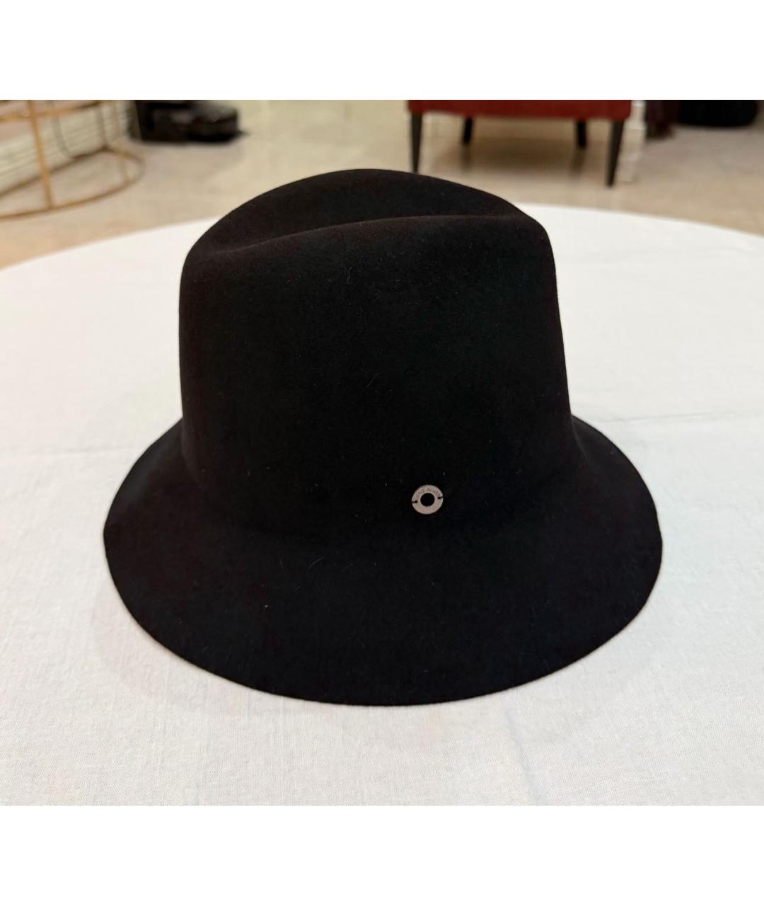 LORO PIANA Черная кашемировая шляпа, фото 3