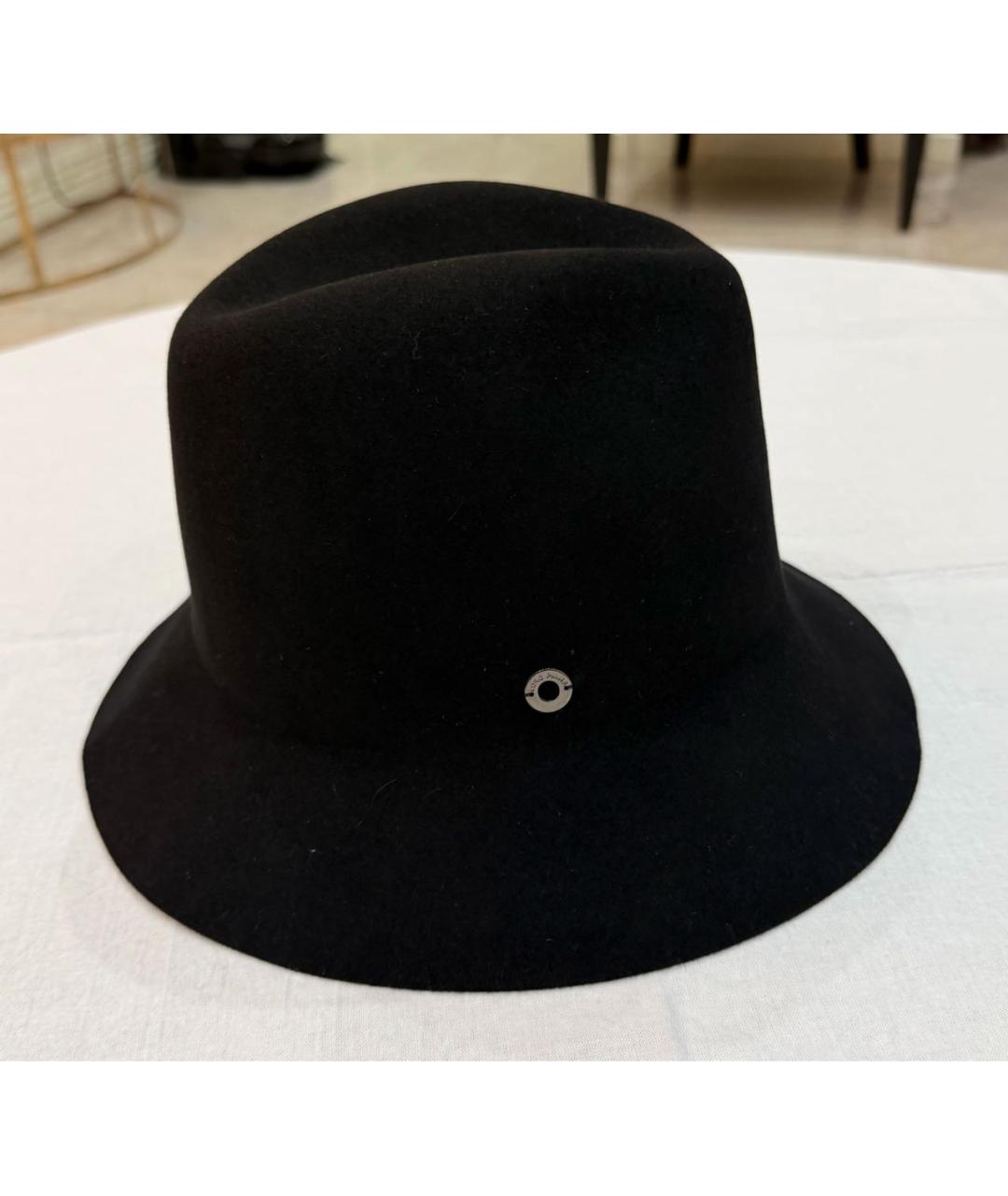 LORO PIANA Черная кашемировая шляпа, фото 4