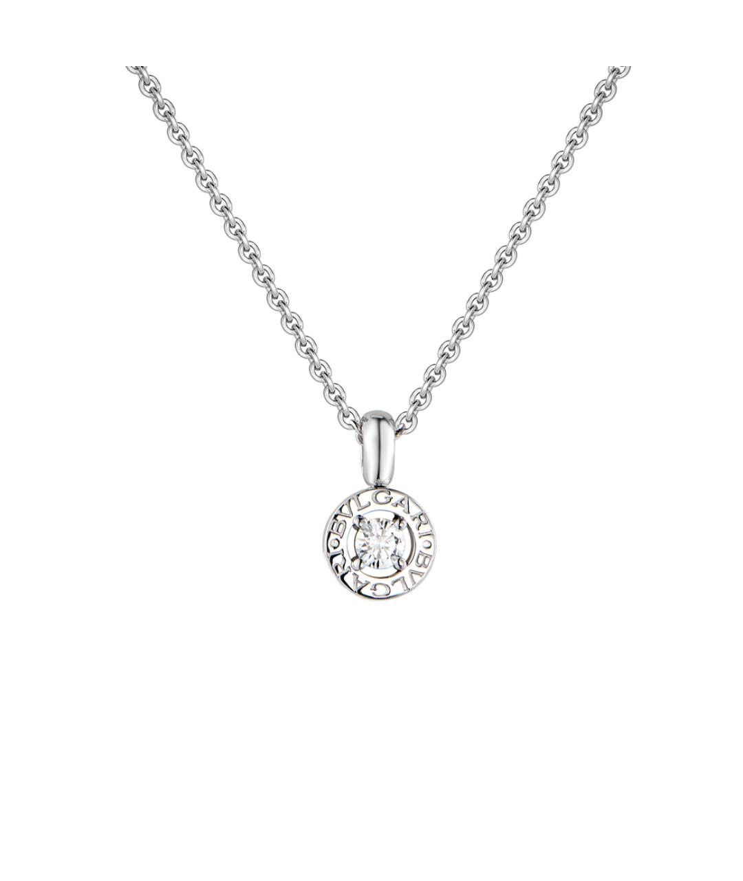 BVLGARI Подвеска из белого золота, фото 2