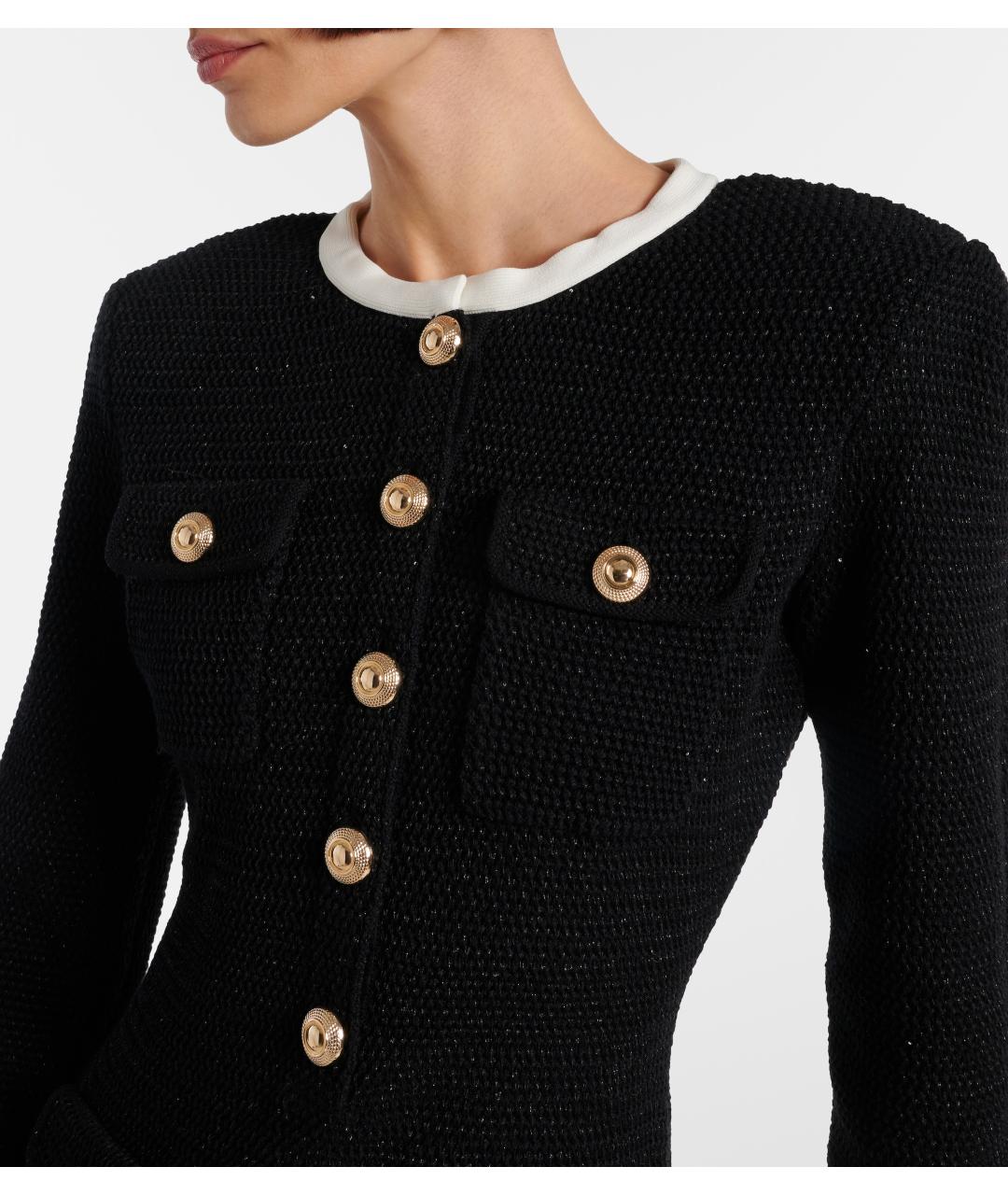 SELF-PORTRAIT Черное коктейльное платье, фото 7