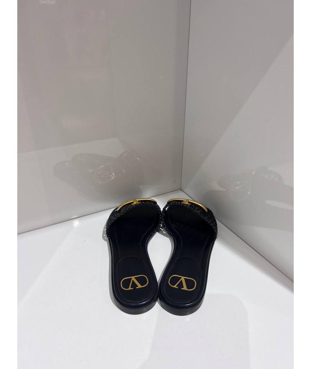 VALENTINO Черные сабо, фото 3