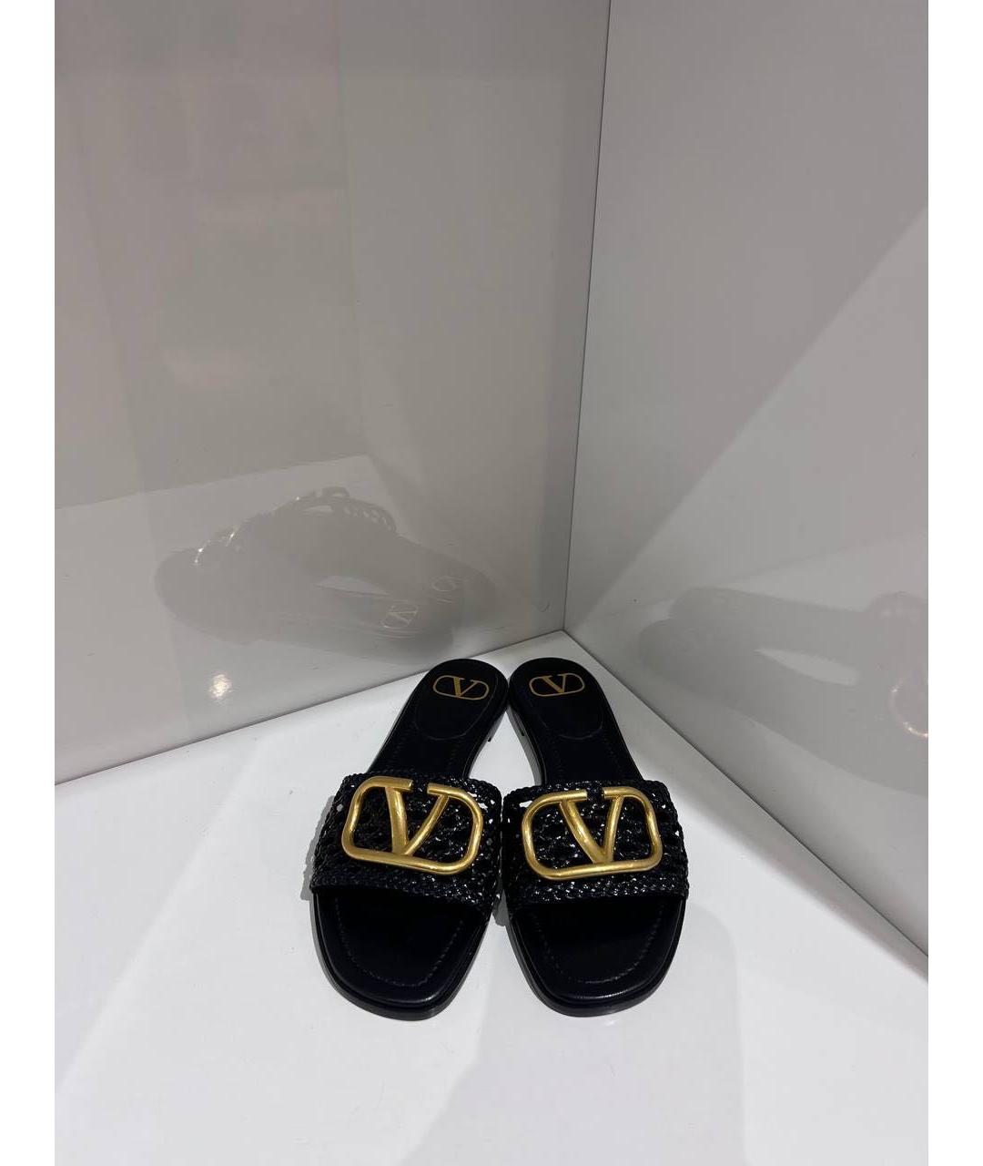 VALENTINO Черные сабо, фото 2