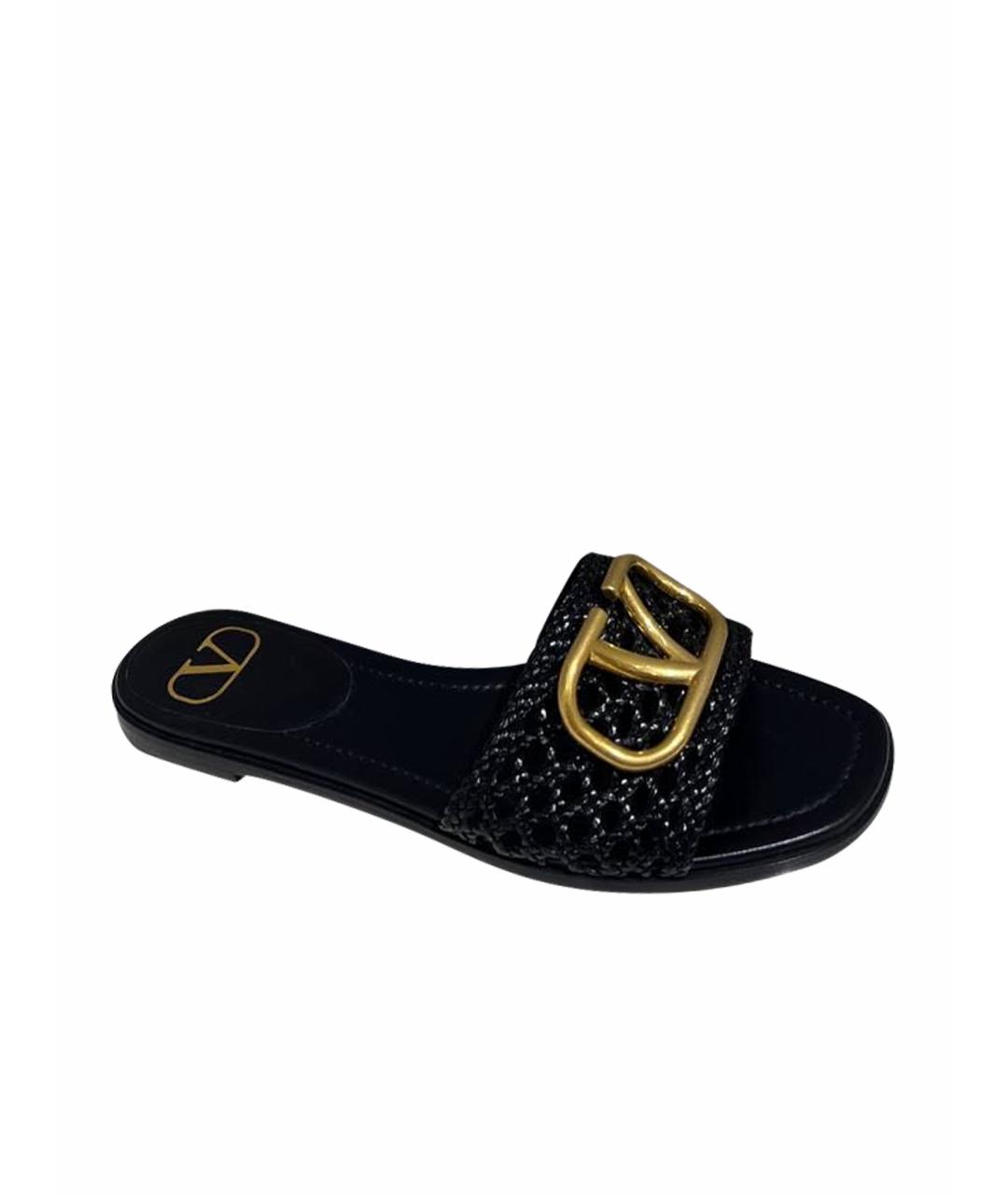 VALENTINO Черные сабо, фото 1