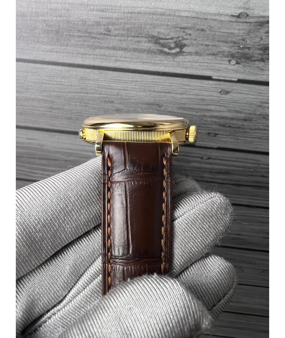 Breguet Белые часы из желтого золота, фото 4