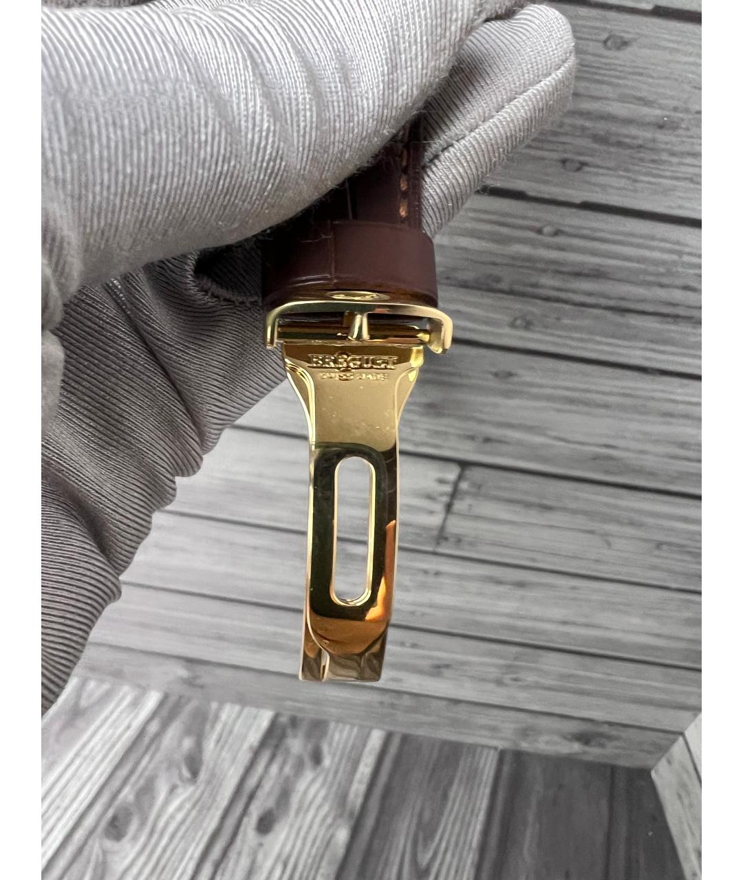 Breguet Белые часы из желтого золота, фото 8