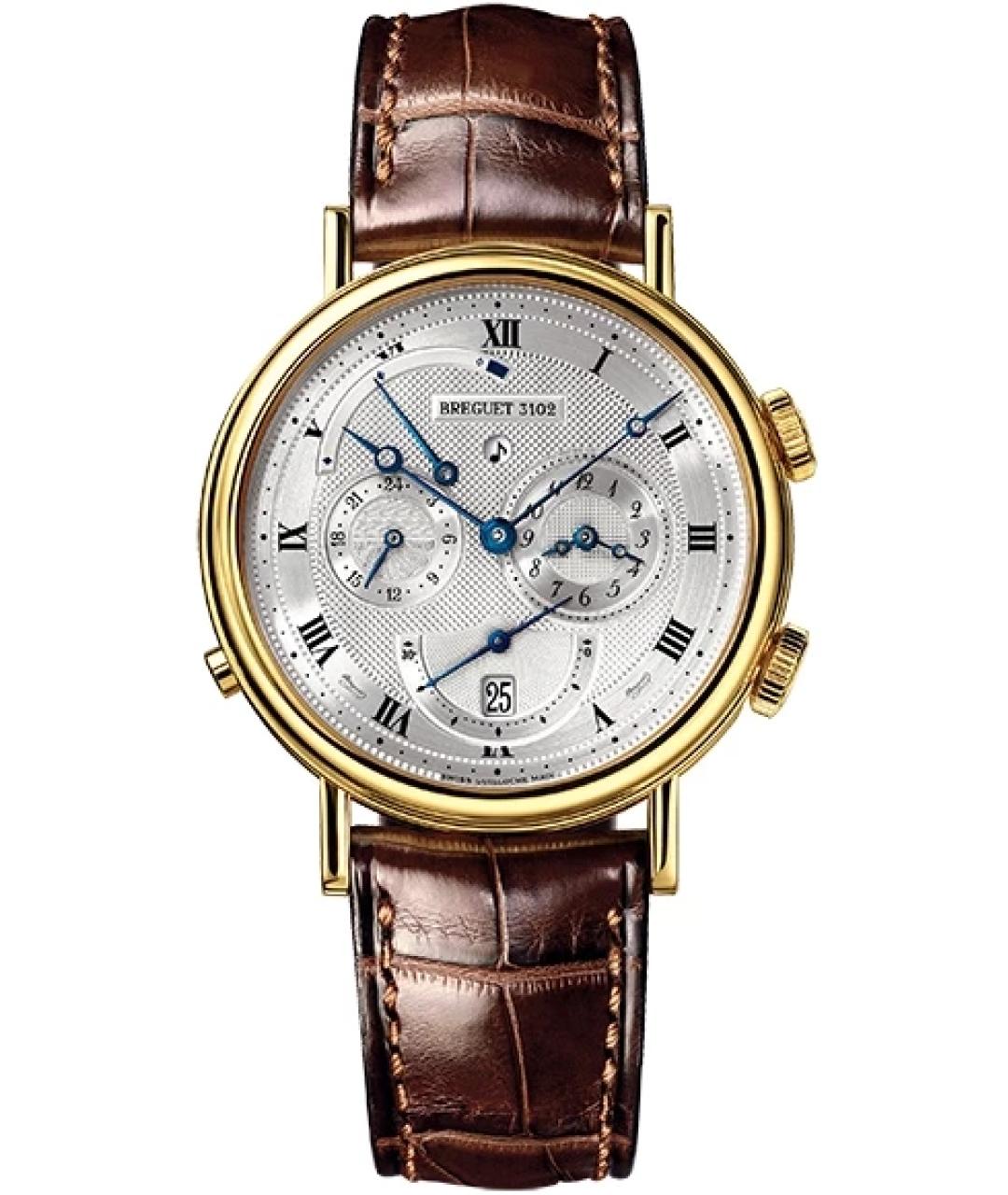 Breguet Белые часы из желтого золота, фото 1