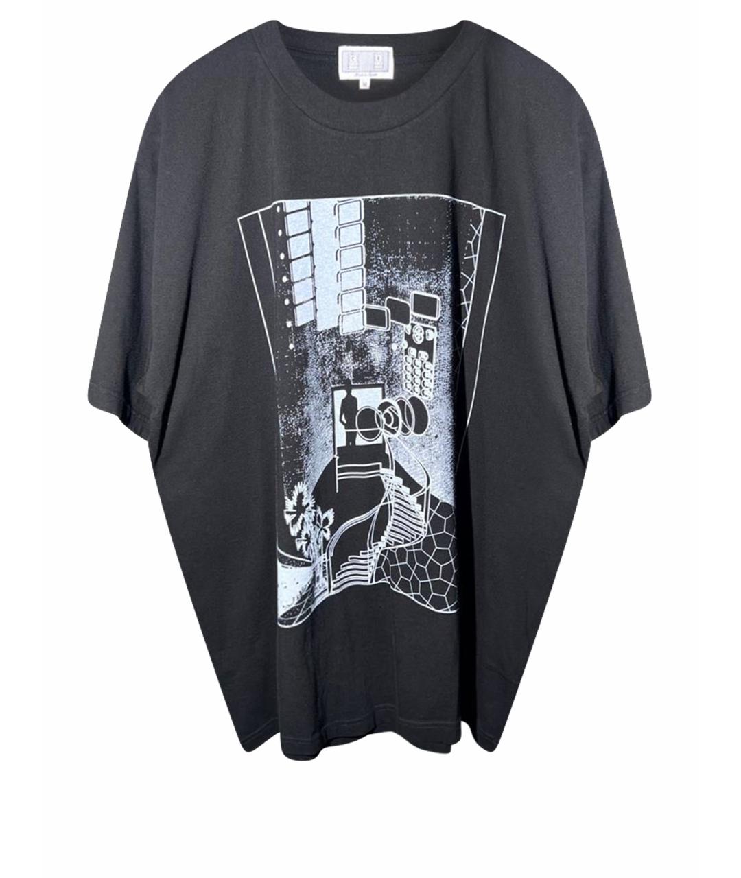 CAV EMPT Черная хлопковая футболка, фото 1