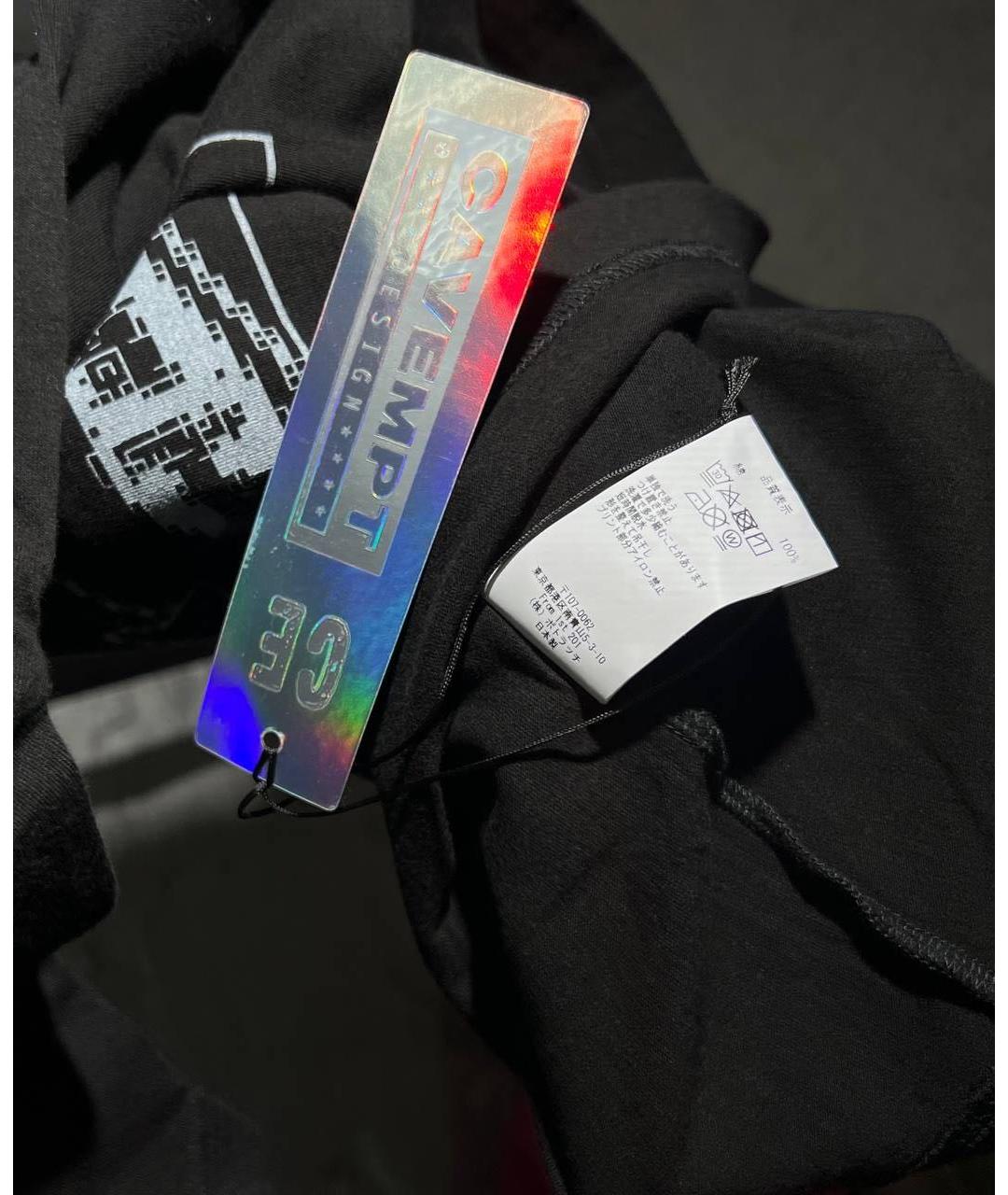 CAV EMPT Черная хлопковая футболка, фото 6