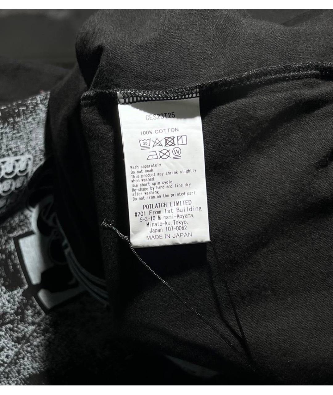 CAV EMPT Черная хлопковая футболка, фото 5