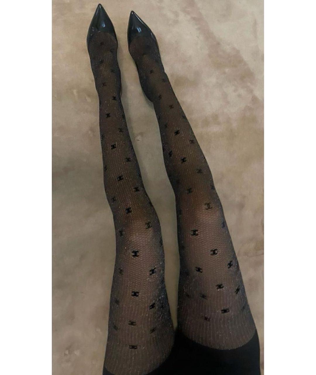 CHANEL Черные носки, чулки и колготы, фото 8