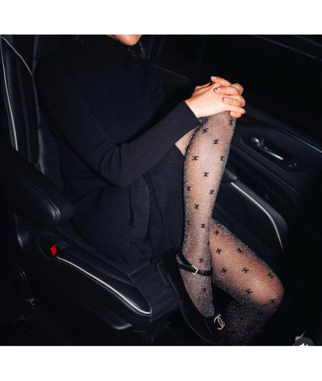 CHANEL Черные носки, чулки и колготы, фото 7