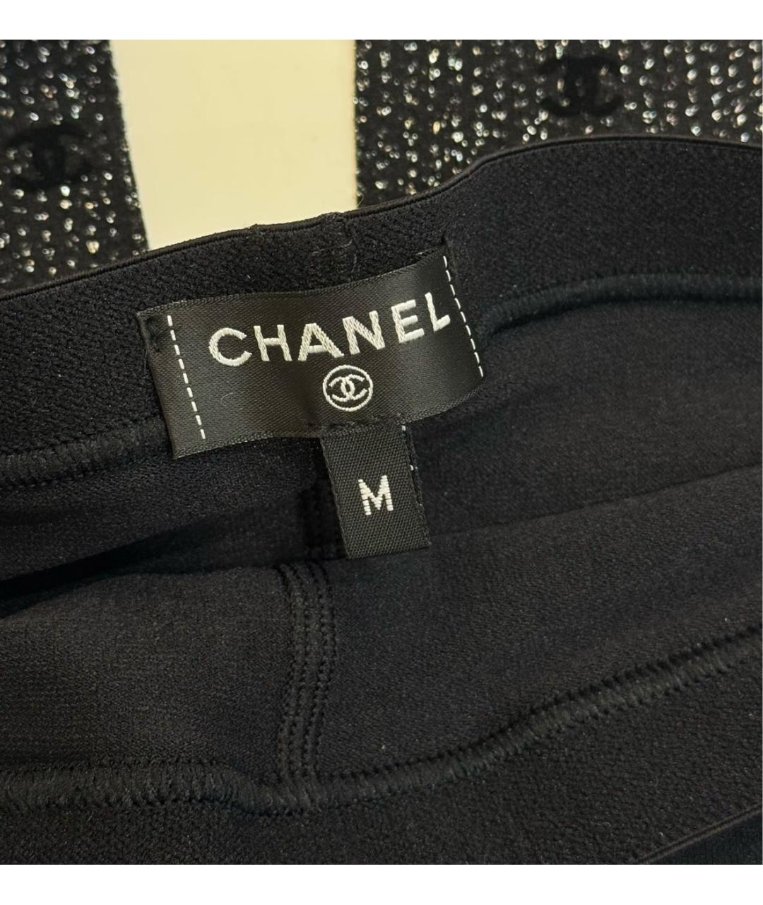 CHANEL Черные носки, чулки и колготы, фото 4