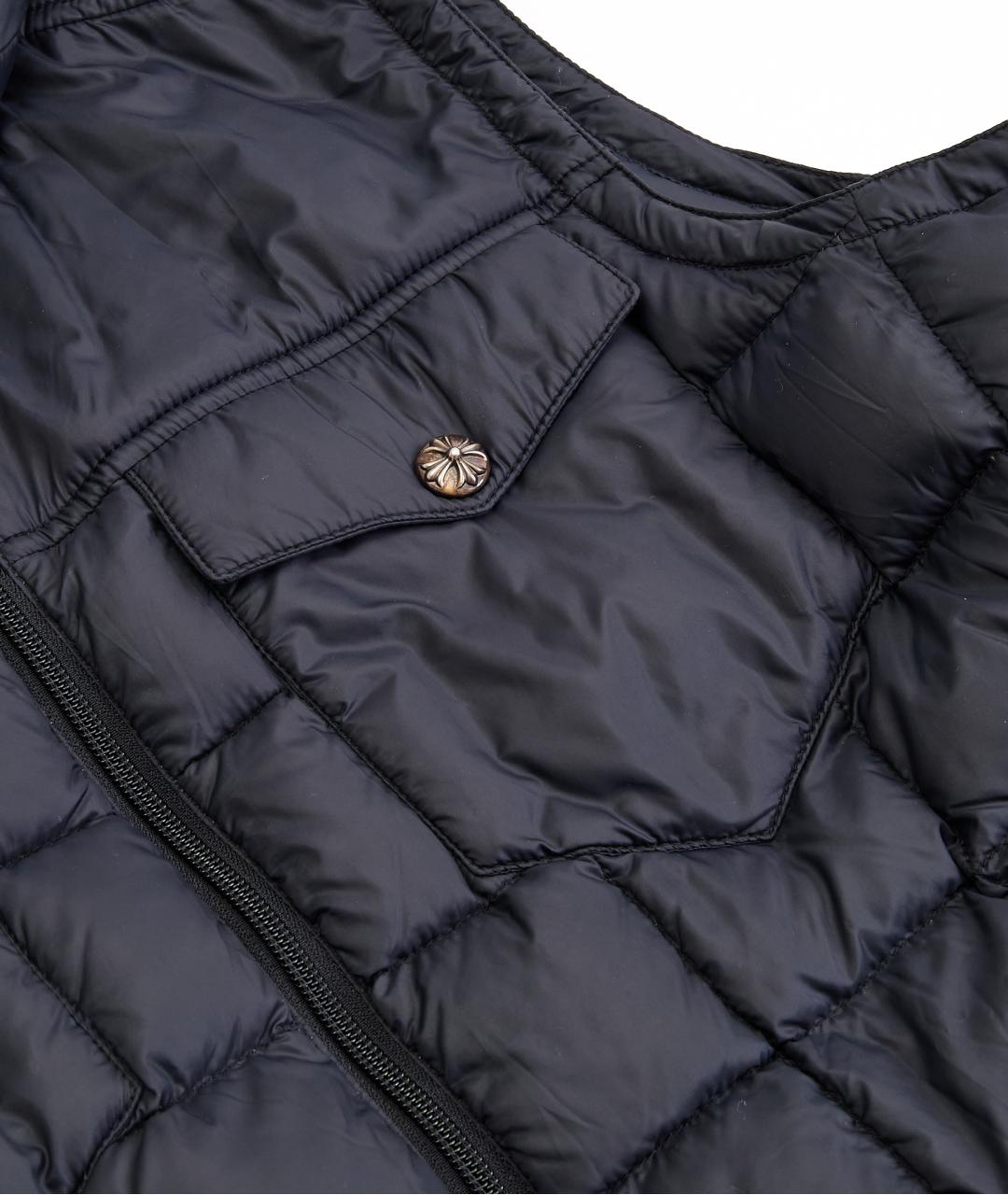 CHROME HEARTS Черный полиамидовый жилет, фото 5