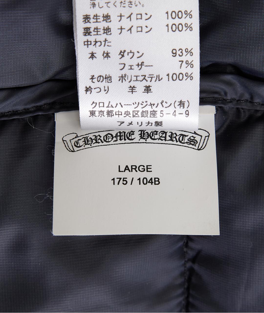 CHROME HEARTS Черный полиамидовый жилет, фото 6