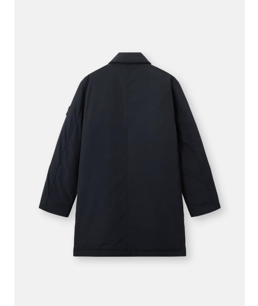 STONE ISLAND Темно-синяя полиамидовая куртка, фото 5